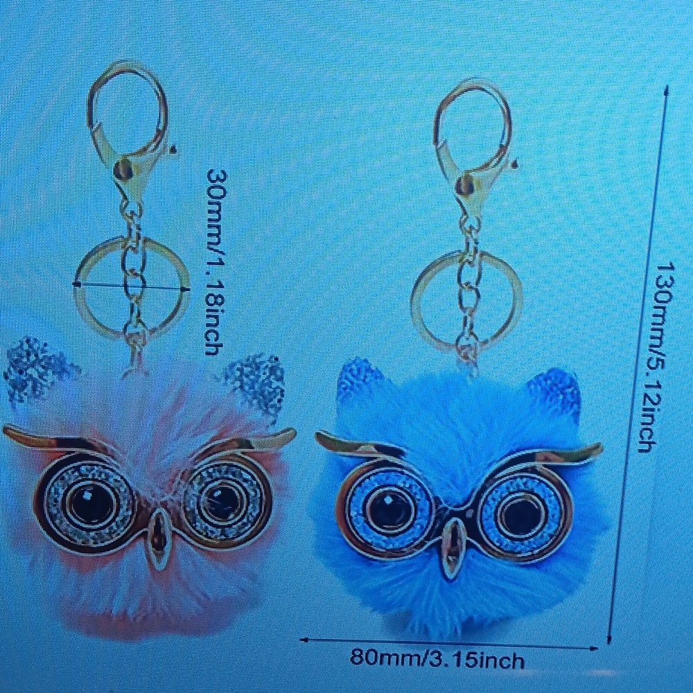 Stylish Owl Keychain - Picture 3 of 3
